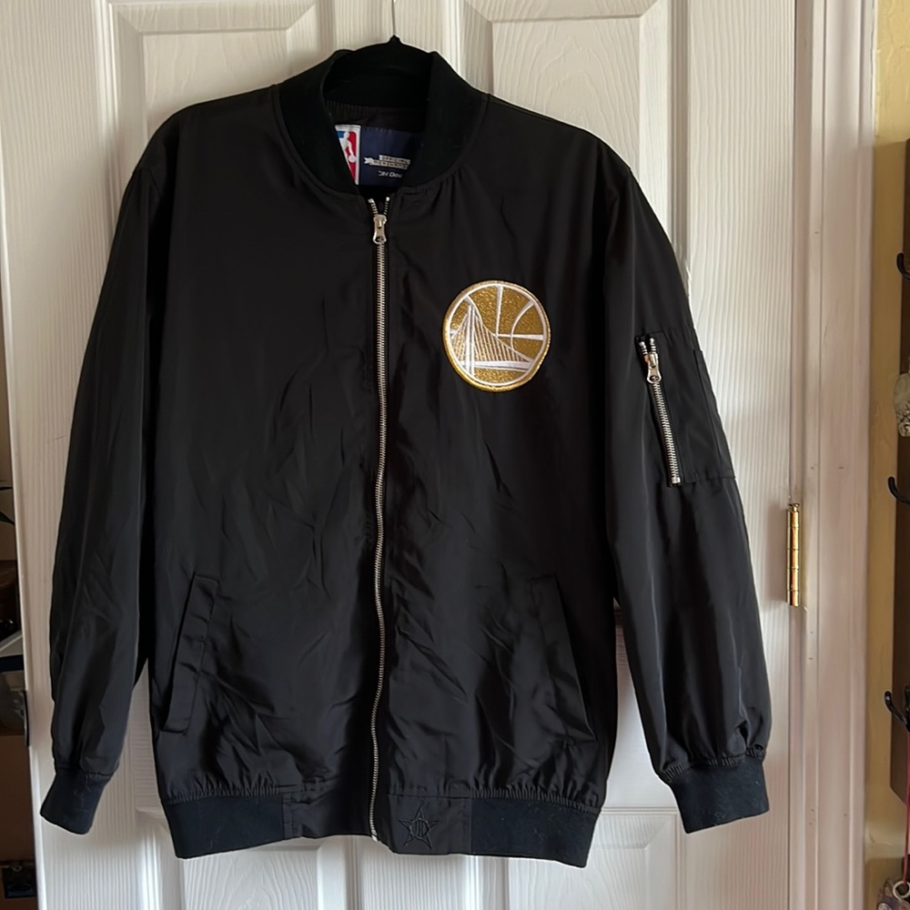 GSW Black bomber jacket